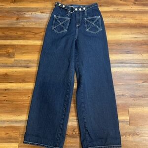 Chloe Sevingy x Opening Ceremony wide leg jeans